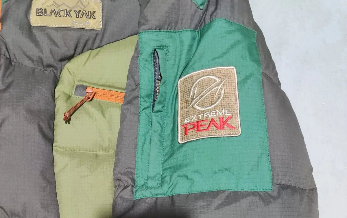 Black Yak Men Heavy Puffer Green Jacket – view 9