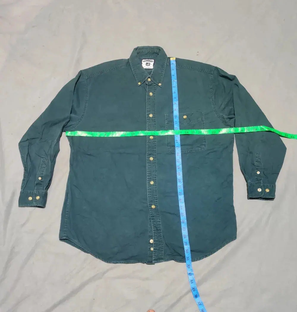 Lee Men Cotton Green Shirt L – Preloved Labels (view 4)