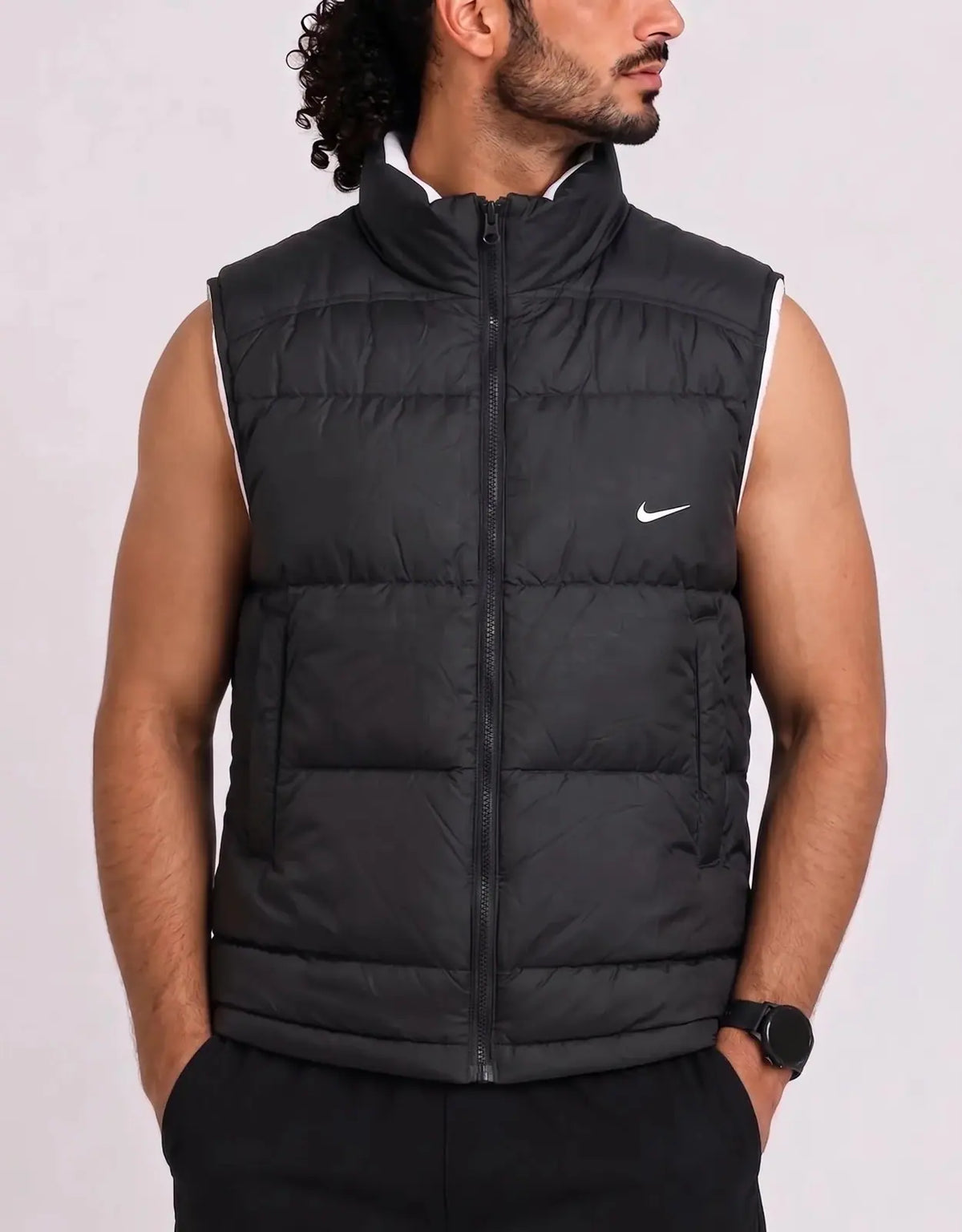 Nike Men Puffer Gray Vest Jacket – Preloved Labels