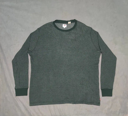 Levi's Men Cotton Fleece Green Sweatshirt  XL – Preloved Labels (view 2)