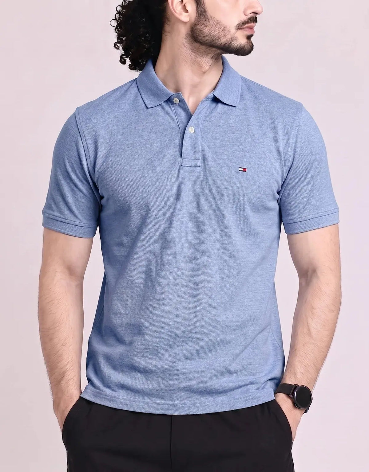 Tommy Hilfiger Men Blue Cotton Polo T Shirt XL – Preloved Labels