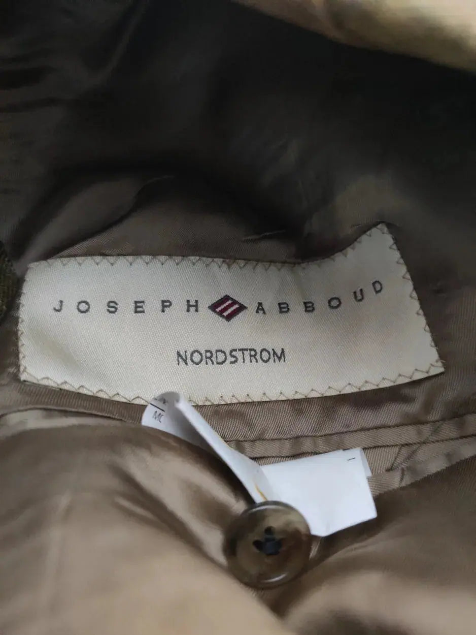 Joseph Abboud Men Cotton Brown Coat M – Preloved Labels (view 3)