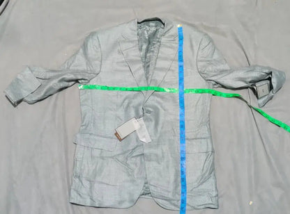 Canali Men Cotton Green Coat M – Preloved Labels (view 4)