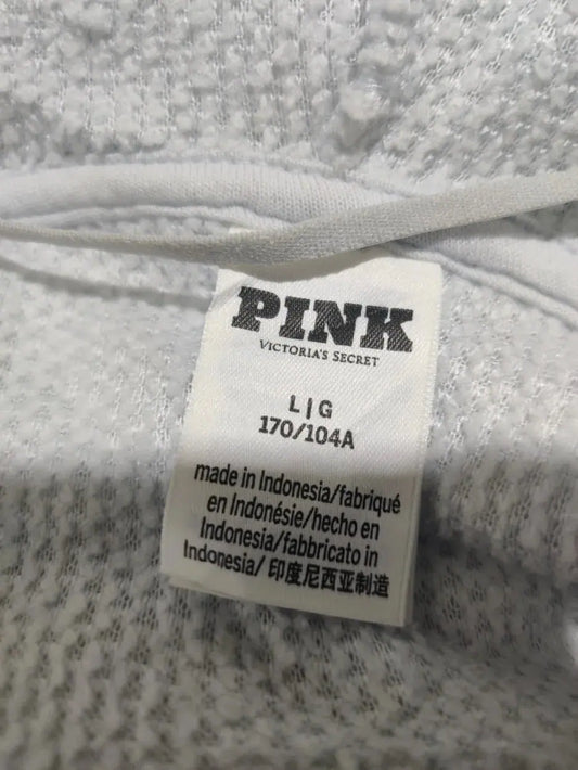 Pink Women Wool Gray Hoodie L – Preloved Labels (view 2)