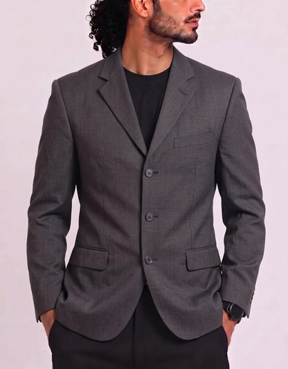 Ok Egara Men Cotton Black Coat M – Preloved Labels