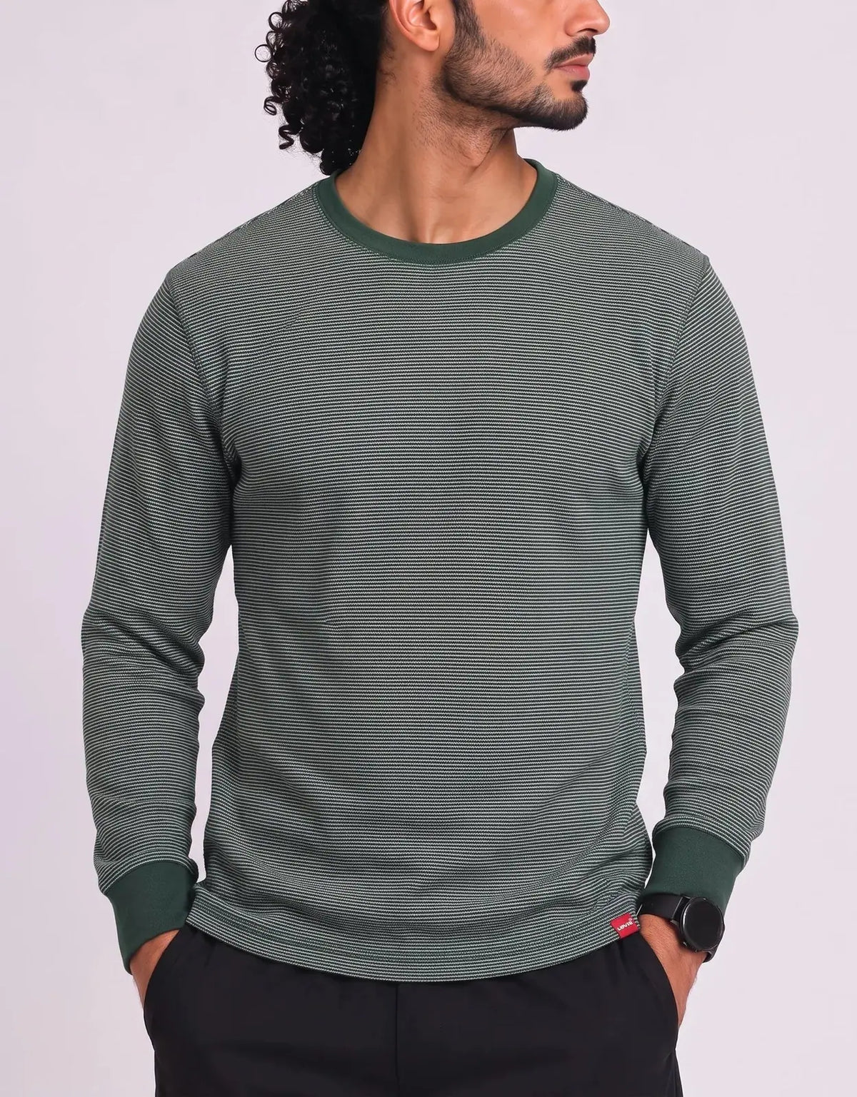 Levi's Men Cotton Fleece Green Sweatshirt  XL – Preloved Labels