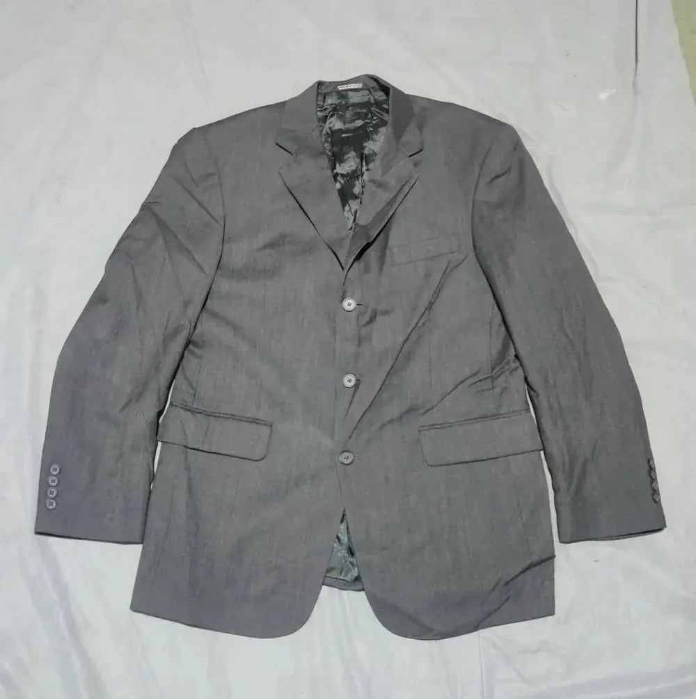 Stafford Men Cotton Gray Coat M – Preloved Labels (view 2)