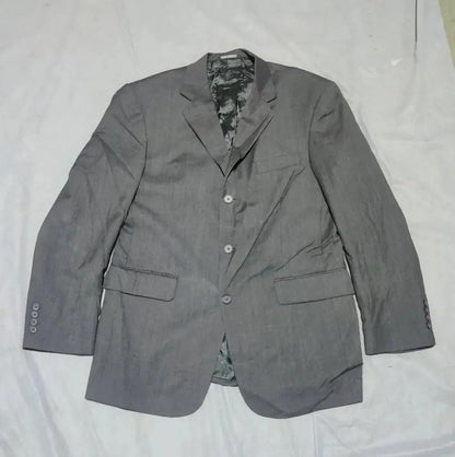 Stafford Men Cotton Gray Coat M – Preloved Labels (view 2)