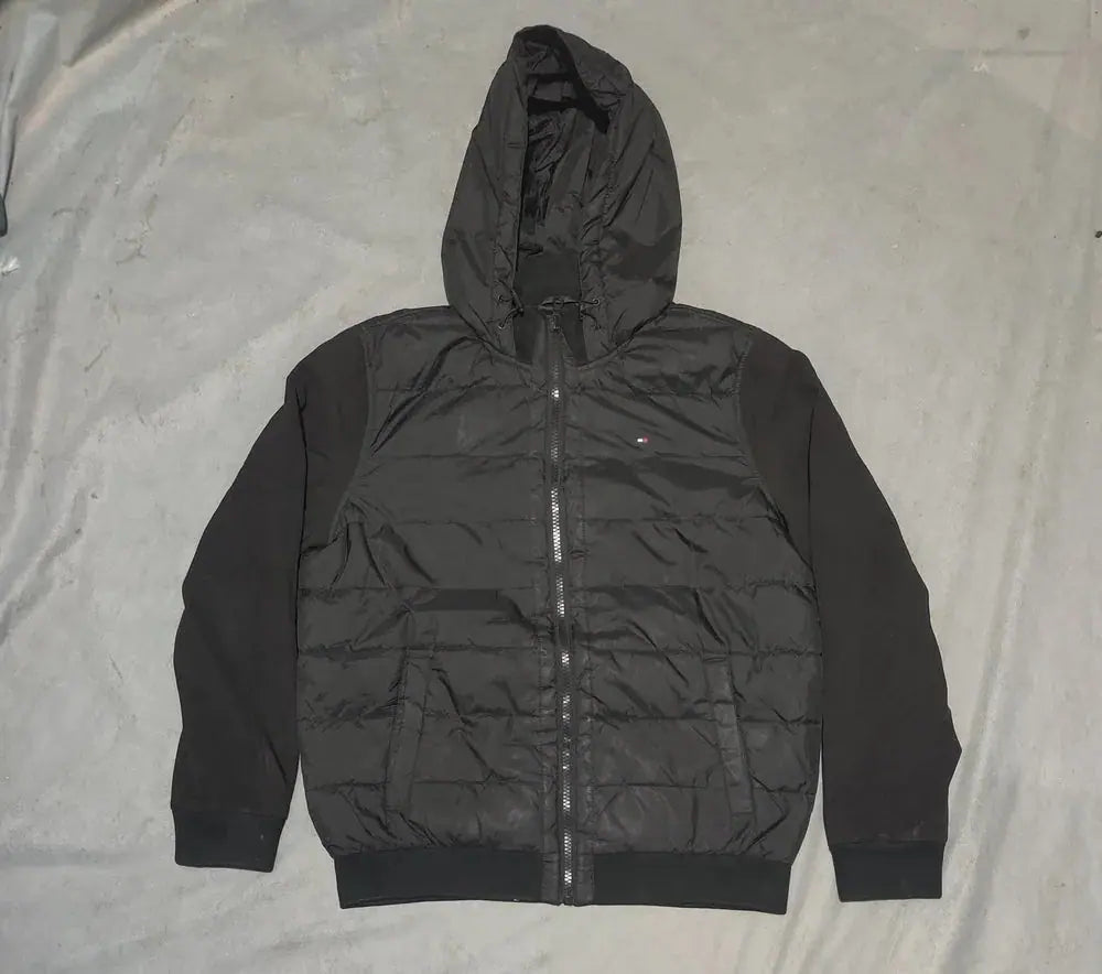 Tommy Hilfiger Men Puffer Black Jacket – Preloved Labels (view 2)
