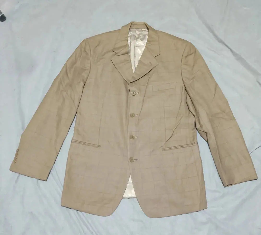 Itali Uomo Men Cotton Brown Coat M – Preloved Labels (view 2)
