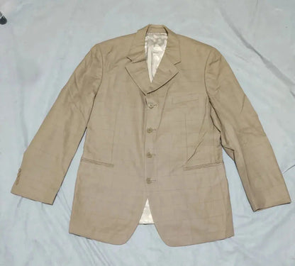 Itali Uomo Men Cotton Brown Coat M – Preloved Labels (view 2)