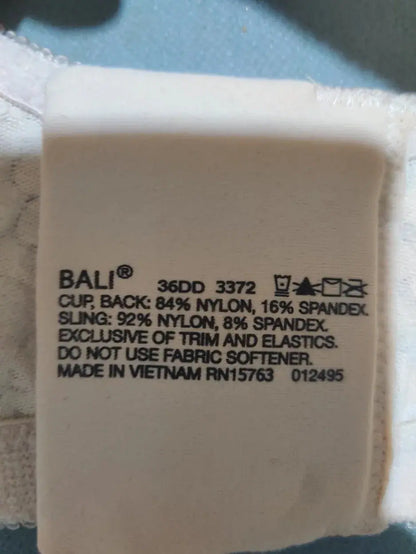 Bali Women Cream Sport Bra M – view 2