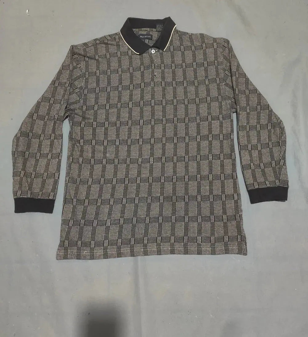 Marc Edwards Men Sport Brown Polo T Shirt L – Preloved Labels (view 2)