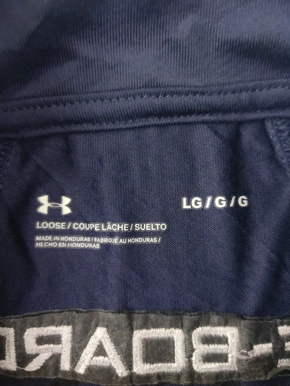 Under Armour Men Sport Blue Polo T Shirt L – Preloved Labels (view 3)