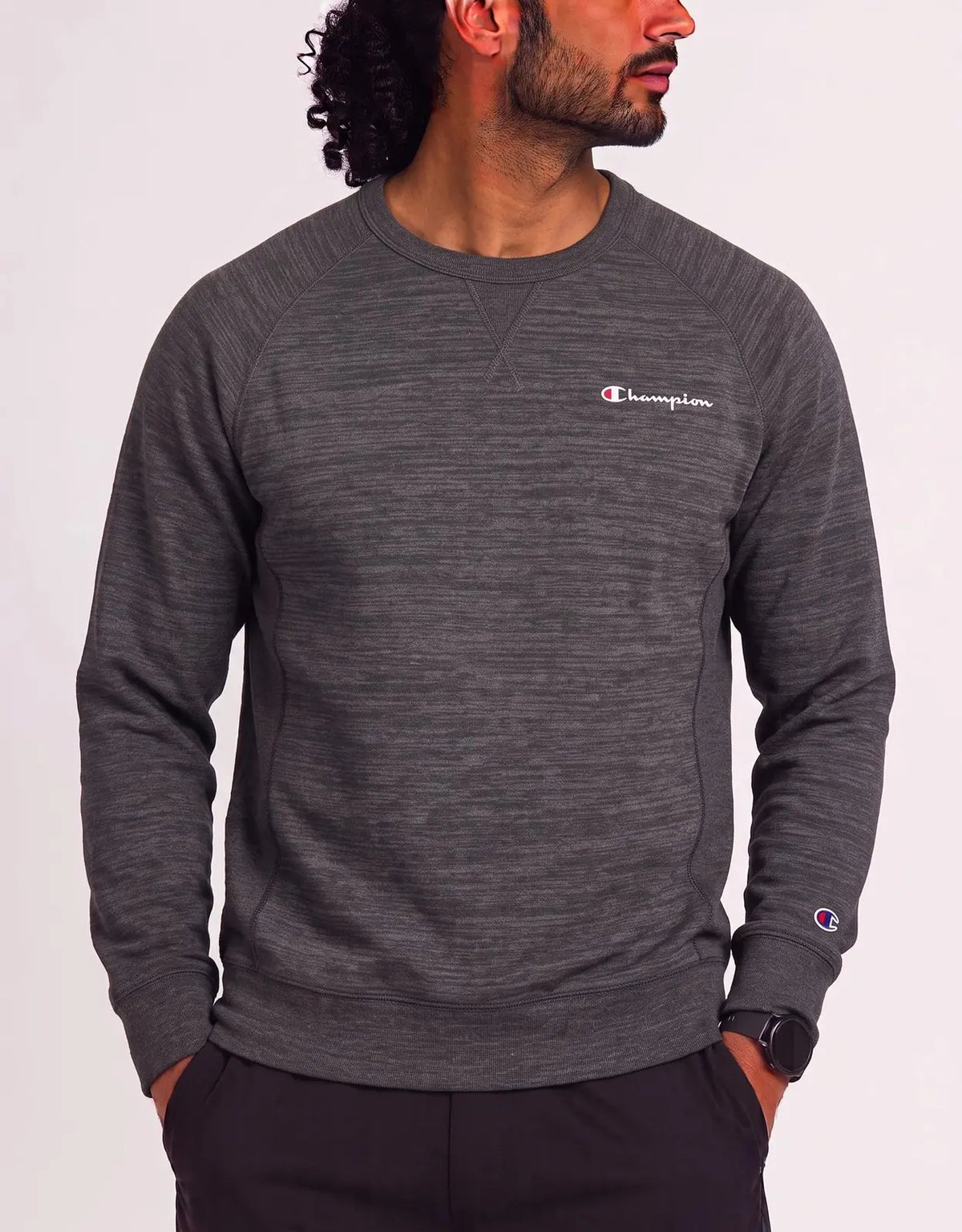 Champion Men Cotton Gray Sweatshirt L – Preloved Labels