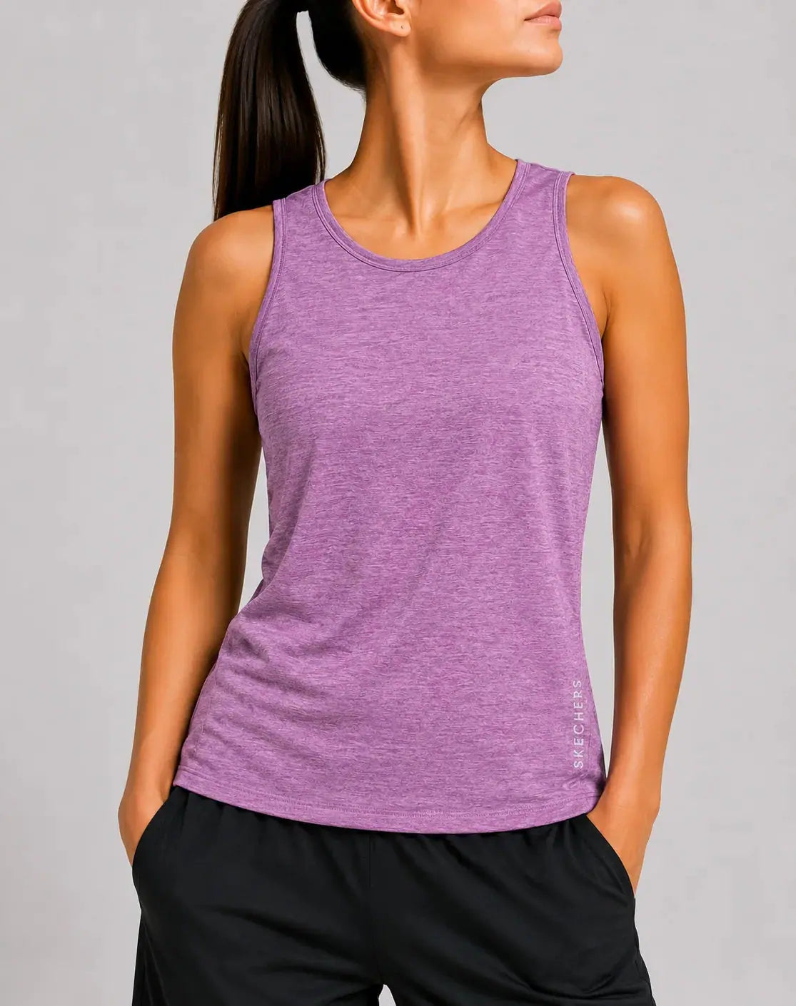 Skechers Women Sport Purple Vest T Shirt – Preloved Labels