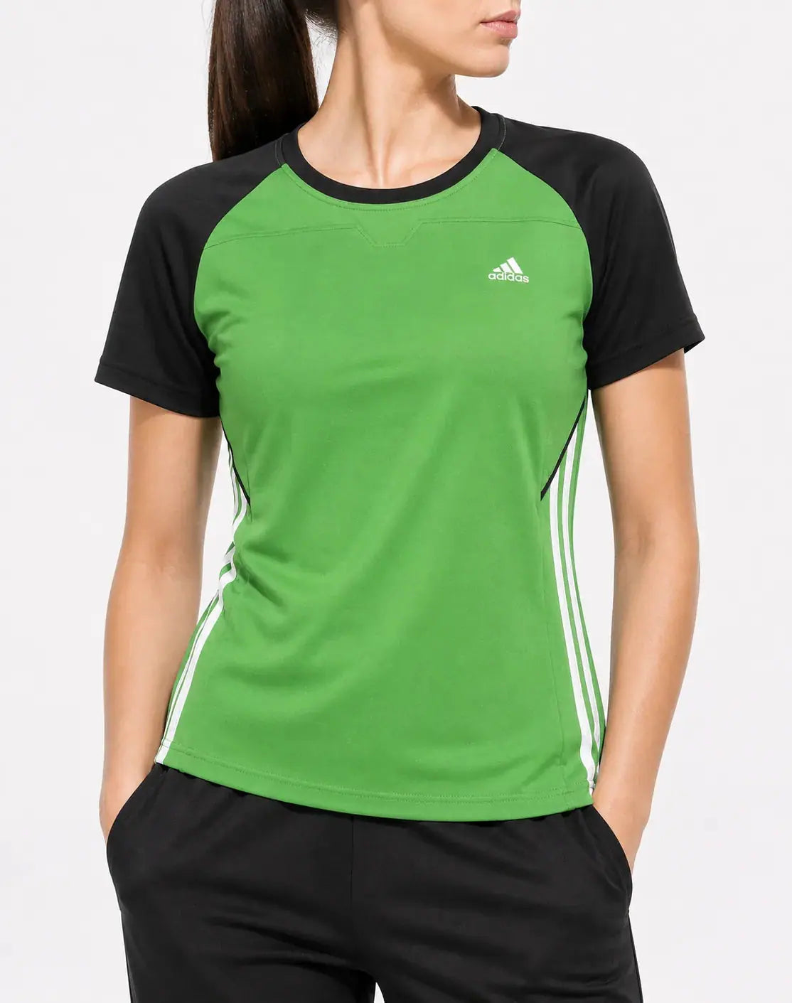 Adidas Women Sport Green T Shirt L – Preloved Labels