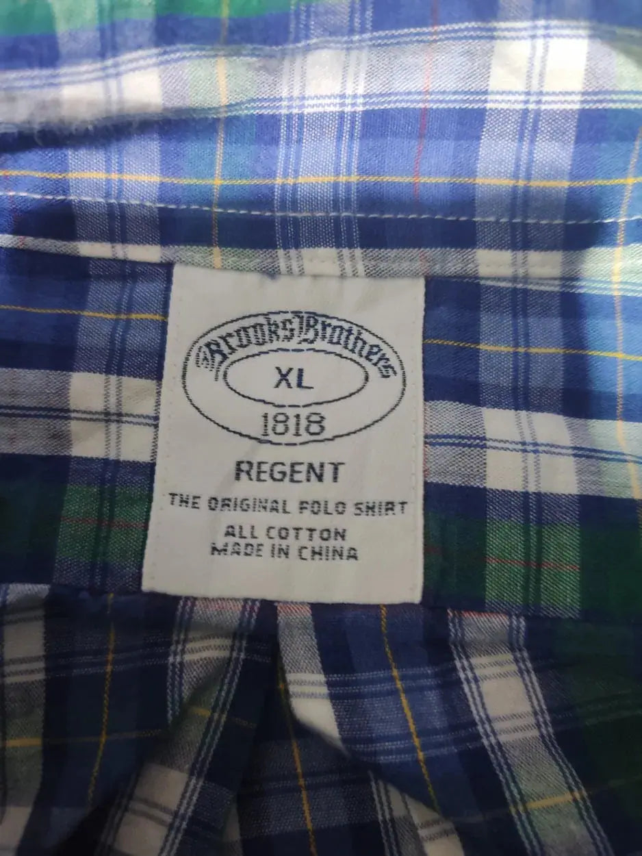 Aroors Brothers Men Cotton Blue Shirt XL – view 2
