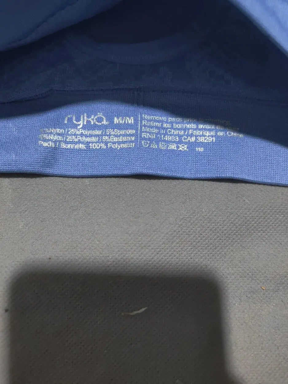 Ryka Women Blue Sport Bra – Preloved Labels (view 3)