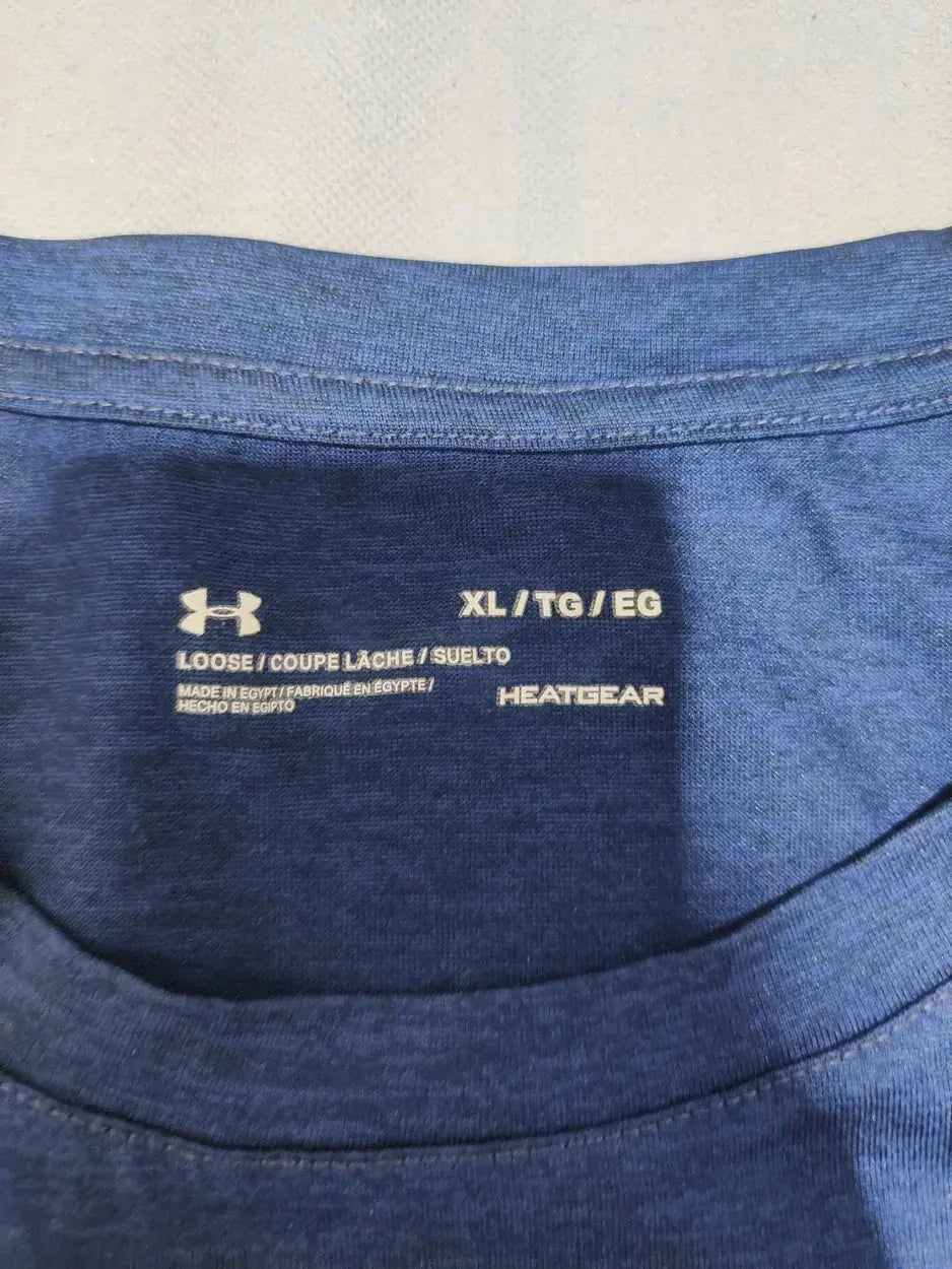 Under Armour Women Sport Blue T Shirt – Preloved Labels (view 3)