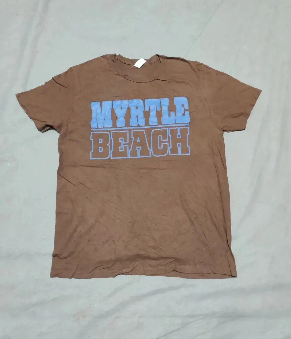 Jerzees Men Cotton Brown T Shirt M – Preloved Labels (view 2)