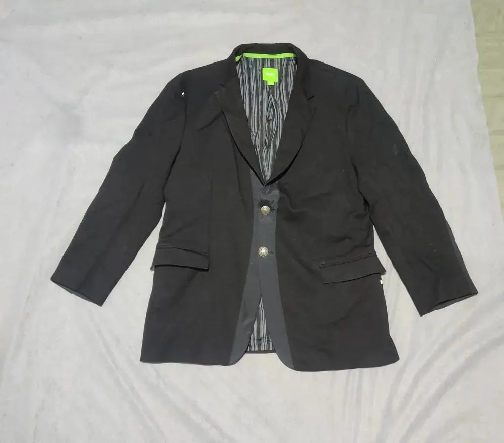 Hugo Boss  Men Cotton Black Coat M – Preloved Labels (view 2)
