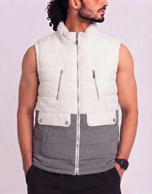Calvin Klein Men White Puffer Vest Jacket – Preloved Labels