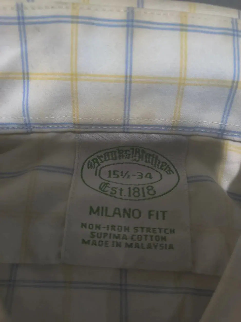 Aroors Brothers Men Cotton White Shirt L – Preloved Labels (view 3)