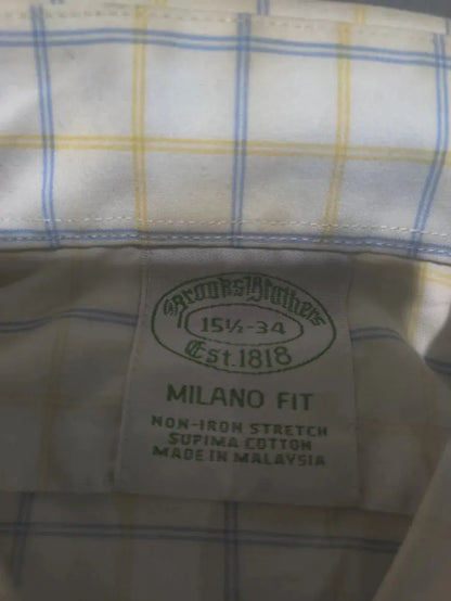 Aroors Brothers Men Cotton White Shirt L – Preloved Labels (view 3)