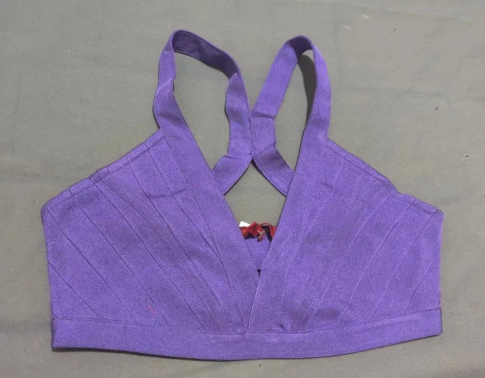 Wow Couture Women Purple Sport Bra – Preloved Labels (view 2)