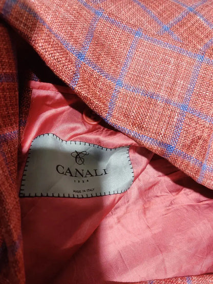 Canali Men Cotton Orange Coat M – Preloved Labels (view 3)