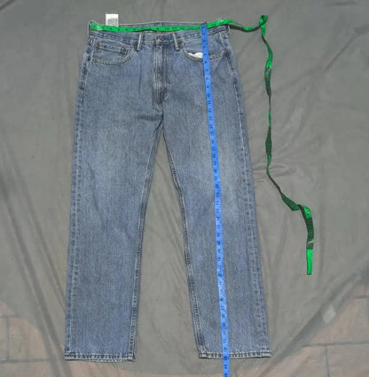 Levi's 505 Men Blue Denim Jeans L – Preloved Labels (view 4)
