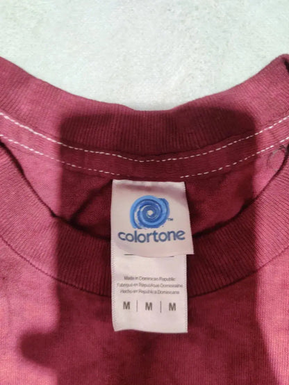 Colortone Men Cotton Maroon T Shirt M – Preloved Labels (view 3)