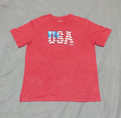 Faded Glory Men Cotton Red T Shirt L – Preloved Labels (view 2)