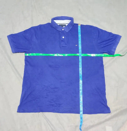 Tommy Hilfiger Men Blue Cotton Polo T Shirt XL – Preloved Labels (view 4)