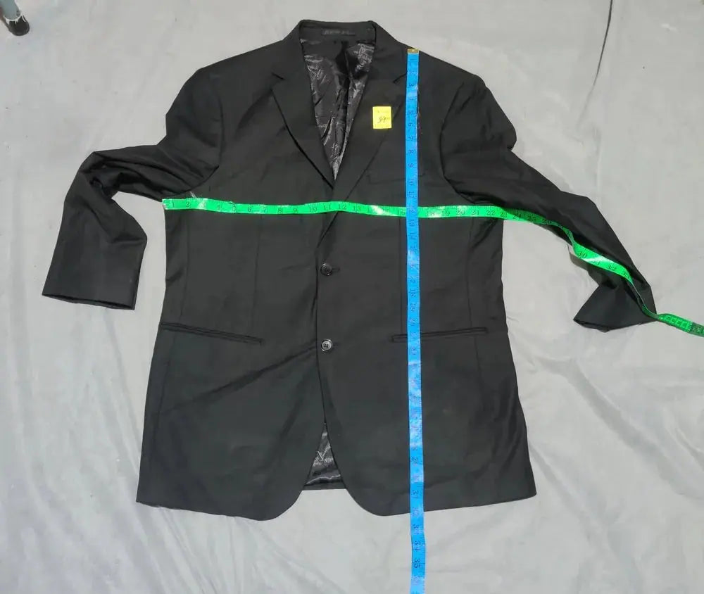 Giorgio Fiorelli Men Cotton Black Coat M – Preloved Labels (view 4)