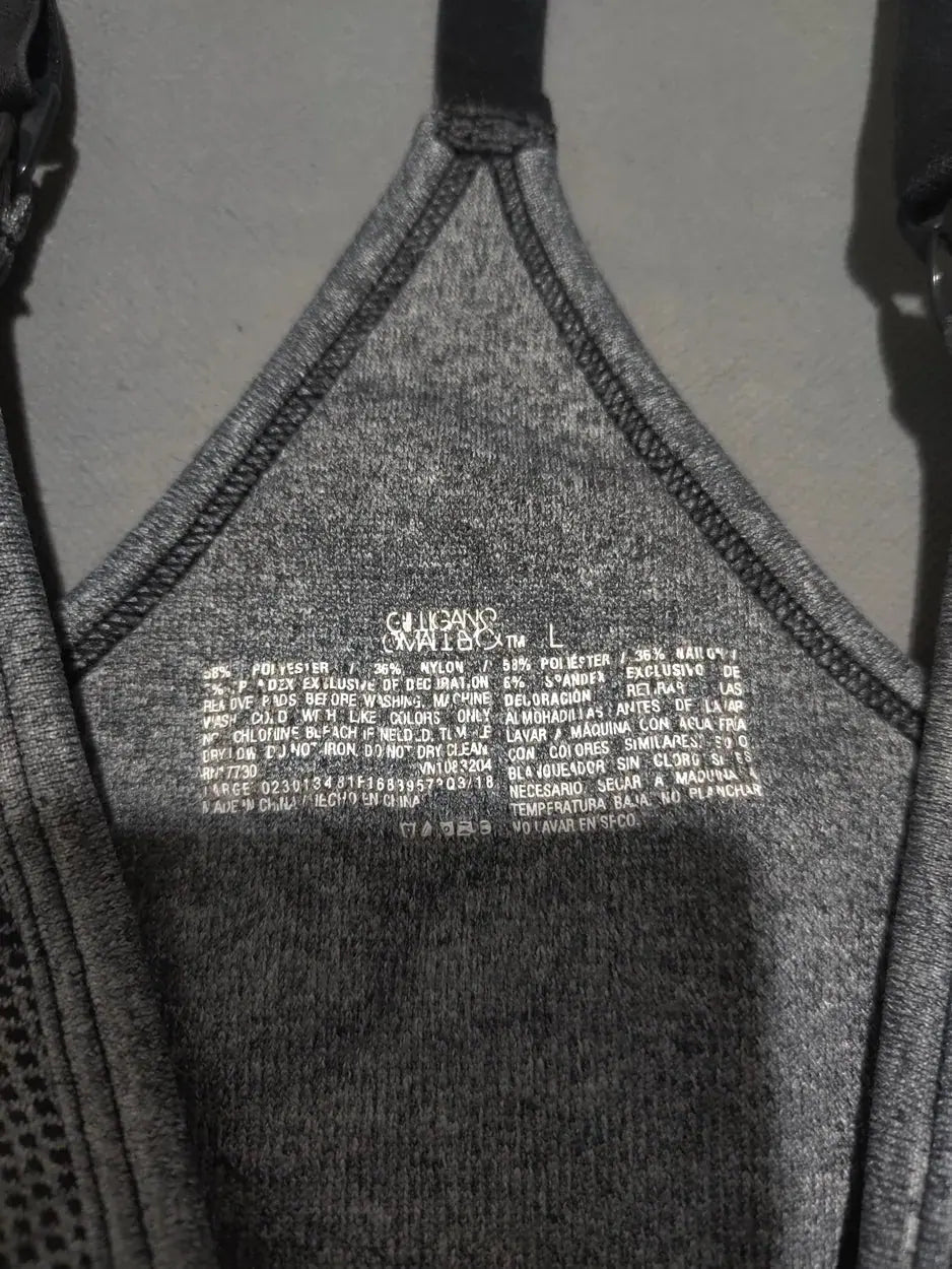 Preloved Women Gray Sport Bra – Preloved Labels (view 3)