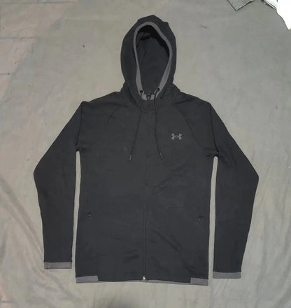 Under Armour Men Cotton Black Zipper S – Preloved Labels (view 2)