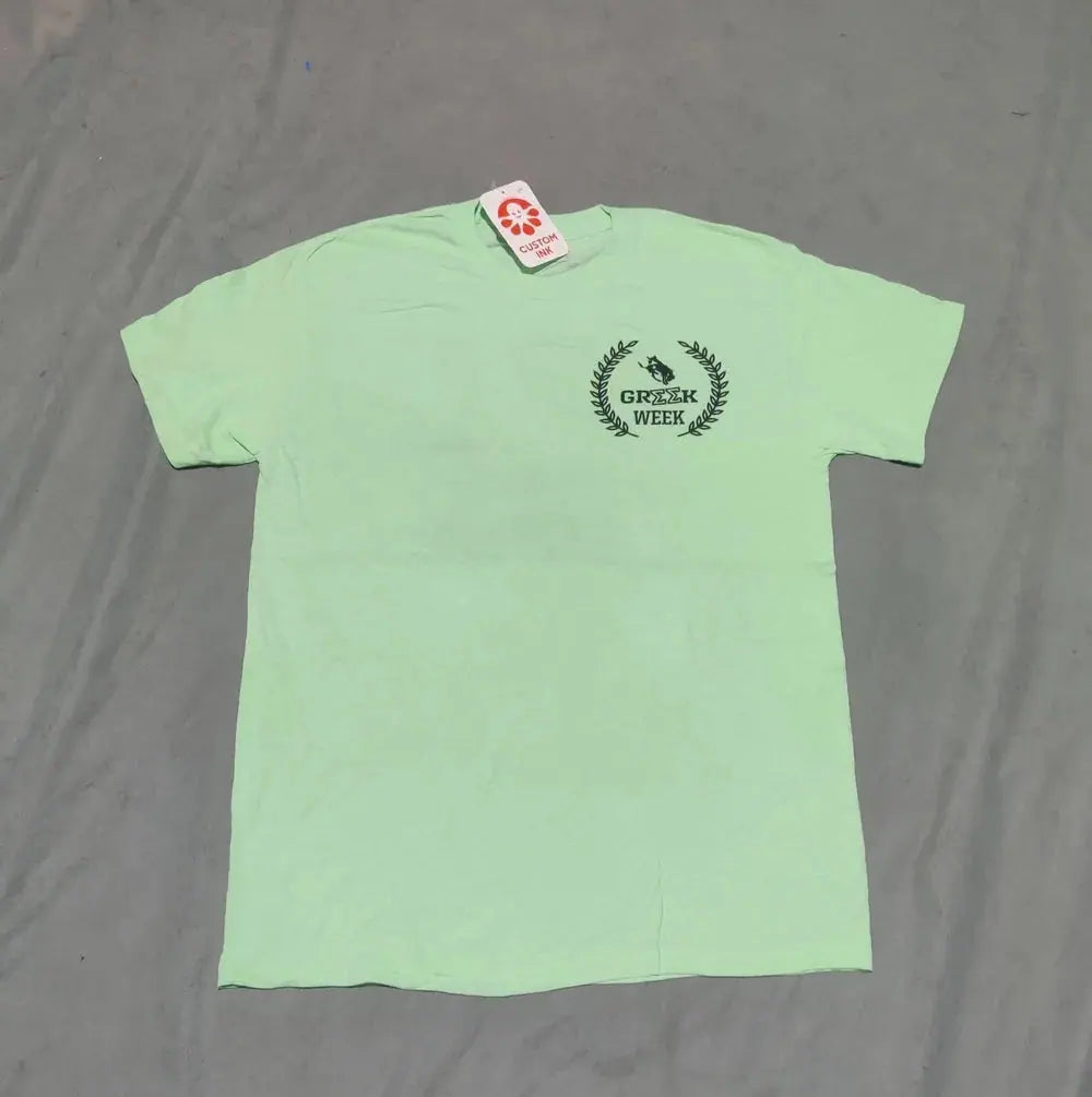 Gildan Men Cotton Green T Shirt M – Preloved Labels (view 2)