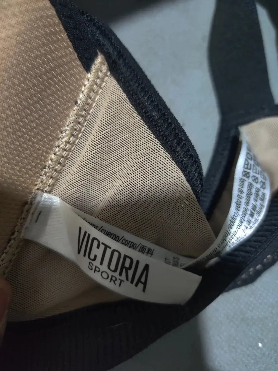 Victoria Sport Women Black Sport Bra – Preloved Labels (view 3)