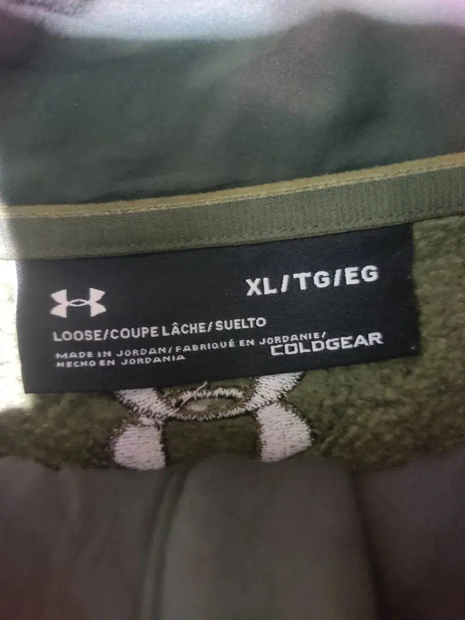 Under Armour Men Cotton Fleece Green Sweatshirt XL – Preloved Labels (view 3)