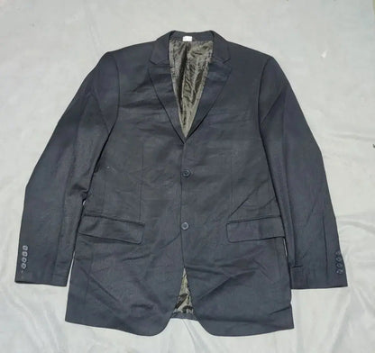 Micro Tech Men Cotton Black Coat M – Preloved Labels (view 2)