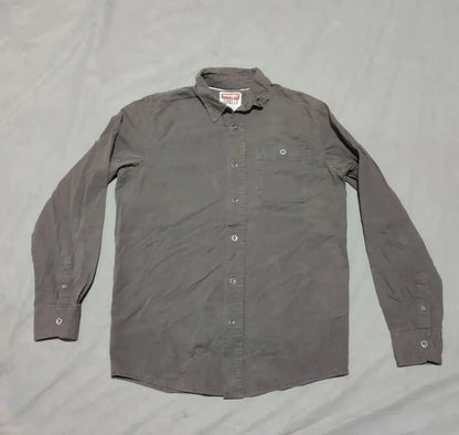 Wrangler Men Cotton Gray Shirt S – Preloved Labels (view 2)