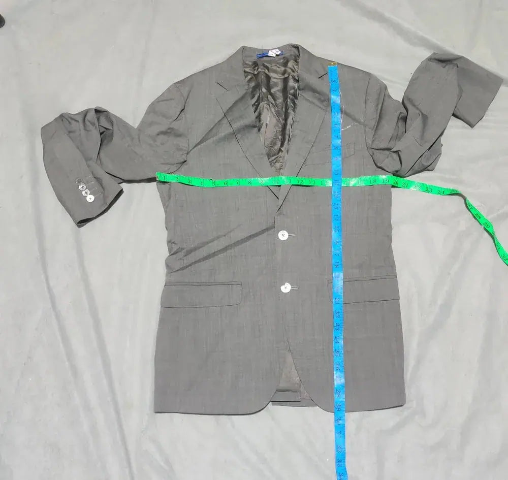 Massimo Dutti Men Cotton Gray Coat M – Preloved Labels (view 4)