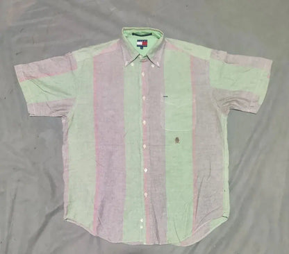 Tommy Hilfiger Men Cotton Green Shirt M – Preloved Labels (view 2)