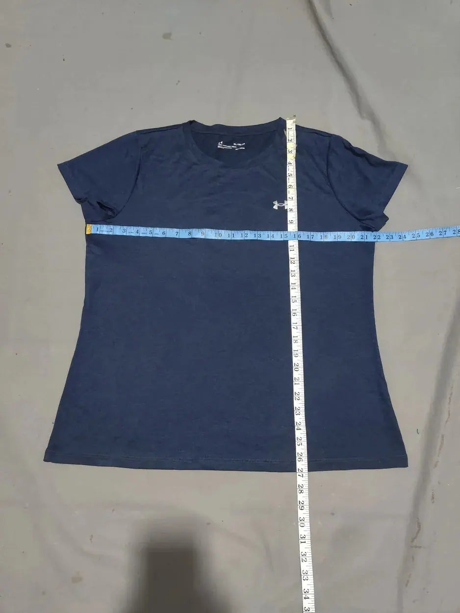 Under Armour Women Sport Blue T Shirt – Preloved Labels (view 4)