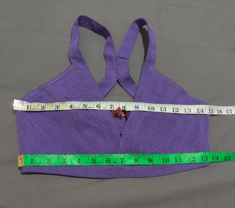 Wow Couture Women Purple Sport Bra – Preloved Labels (view 4)
