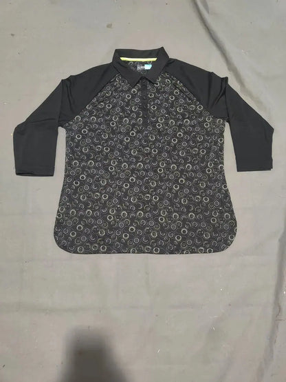 PGA Tour Women Sport Black Polo T Shirt XL – Preloved Labels (view 2)