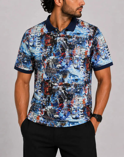 Au Noir Men Sport Blue Polo T Shirt 4XL – Preloved Labels