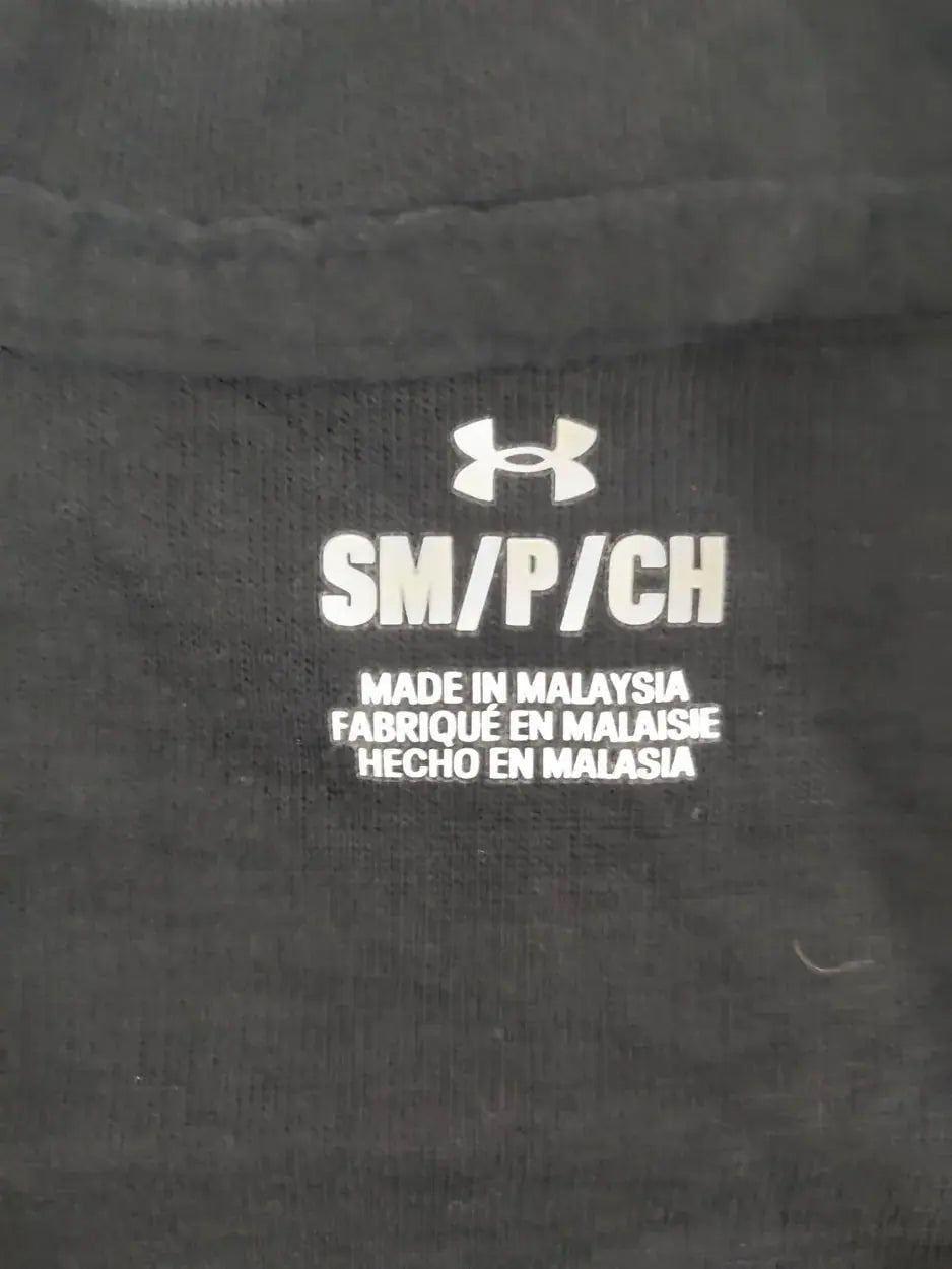Under Armour Men Cotton Black Zipper S – Preloved Labels (view 3)